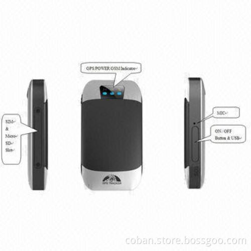 Quad Band GSM GPS Engine Control Vehicle/Person GPS Tracker with Manufacturing Price
